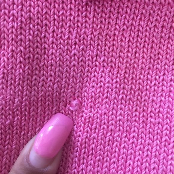 The Sak Pink Crochet Small Purse Crossbody - Picture 6 of 11